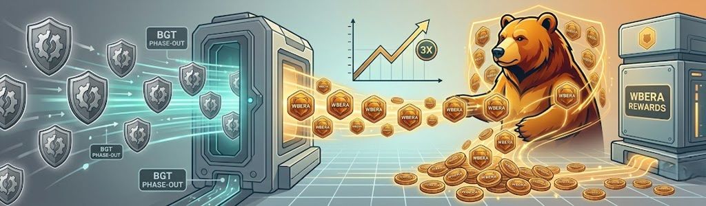 Berachain executes a hard fork to replace BGT emissions with WBERA rewards