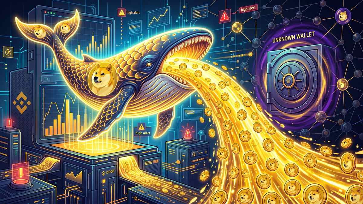 Massive $3.99 billion DOGE whale movement to Binance