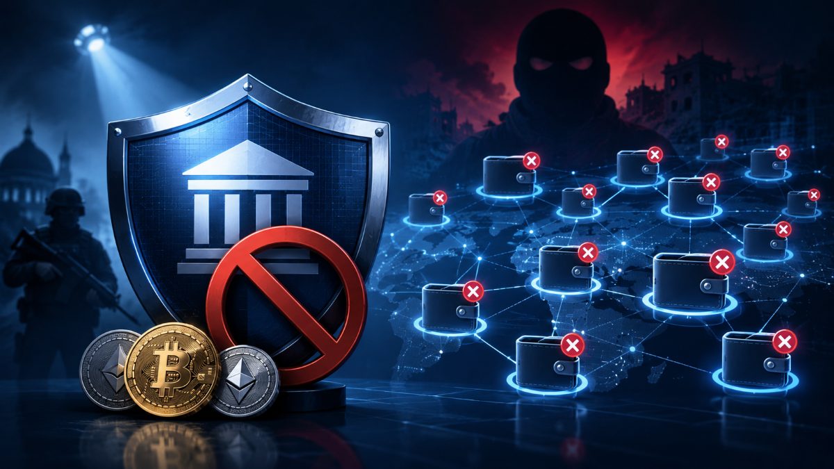 OFAC sanctioned 134 ISIS-K crypto wallets as Tether froze funds linked to 131 Tron addresses in a new counterterror enforcement push.