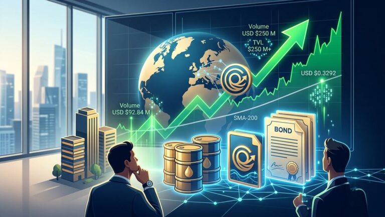 The ONDO token records a 6.81% rise after expanding its offering of tokenized Treasury bonds