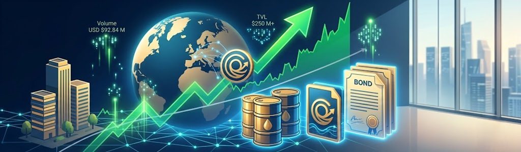 The ONDO token records a 6.81% rise after expanding its offering of tokenized Treasury bonds.