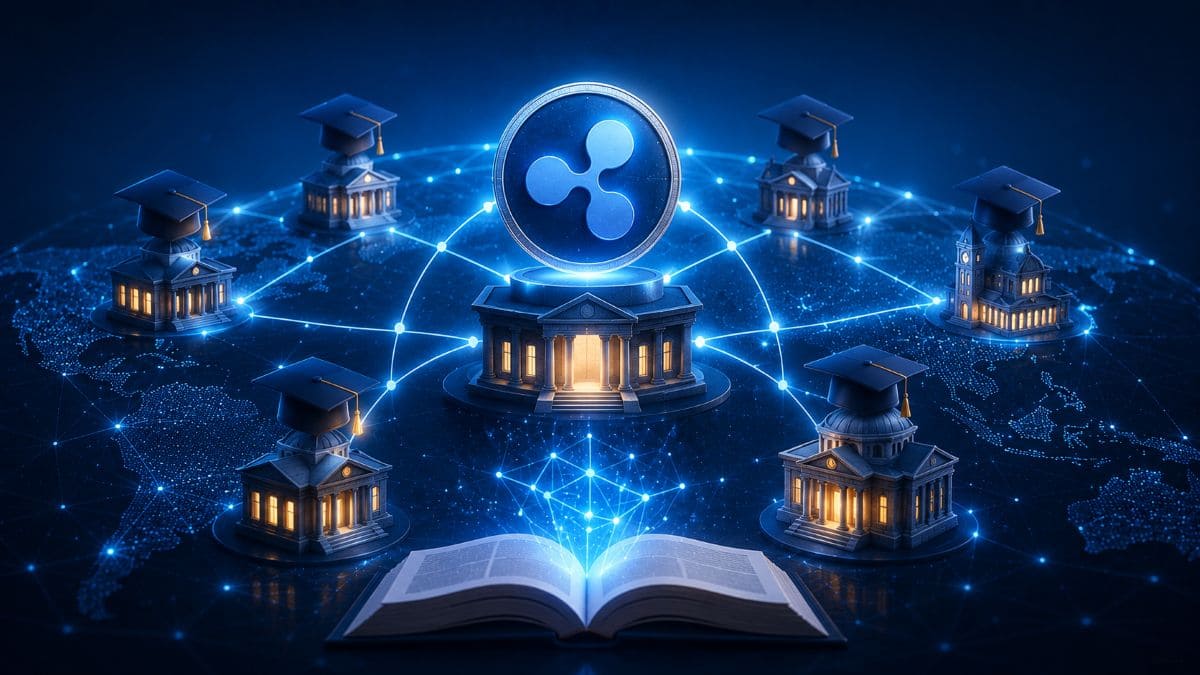 Rippleās UBRI surpasses 60 university partners, advancing research in AI finance, tokenization, post-quantum security, and blockchain talent.