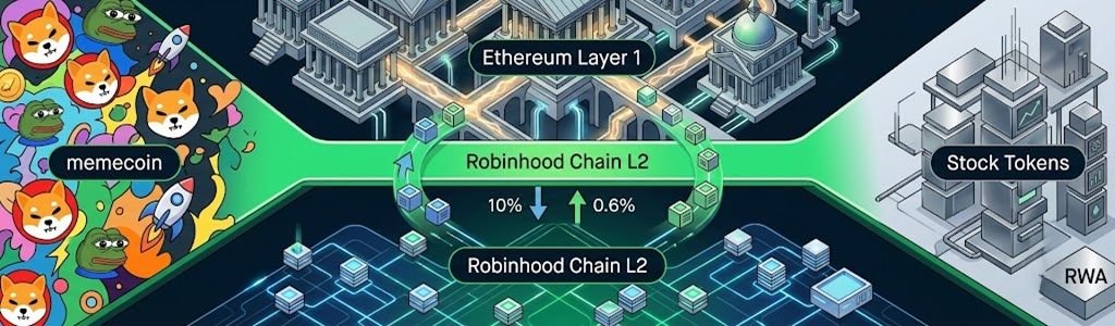 Robinhood Chain surpasses $431 million in TVL less than three weeks after its launch.