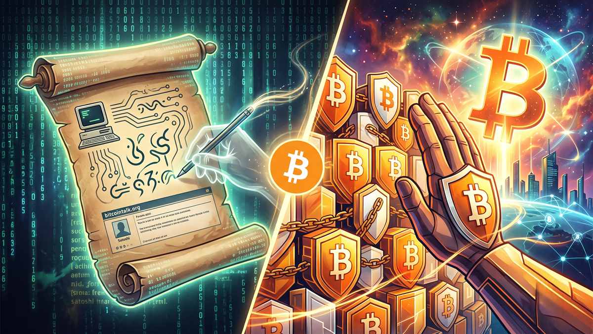 Se cumplen 16 aƱos de la cƩlebre frase de Satoshi Nakamoto sobre Bitcoin en Bitcointalk