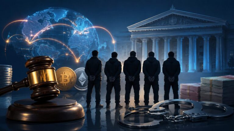 Shanghai court sentenced five people for a crypto-linked illegal FX scheme that moved over 200M yuan through unauthorized transfers.