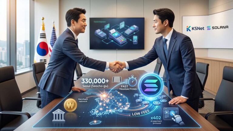 KSNet signed an agreement with the Solana Foundation to integrate Solana Pay.