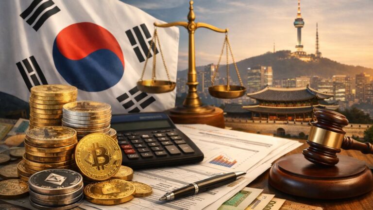 South Korea Sets 2027 Crypto Tax at Up to 22% With a 2.5MāWon Deduction