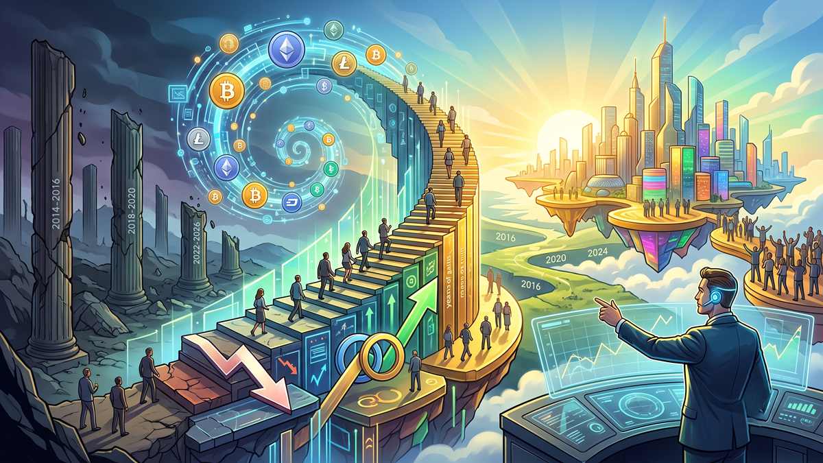Matthew Hyland notes that the crypto market is entering a two-to-three-year cycle of peak opportunities