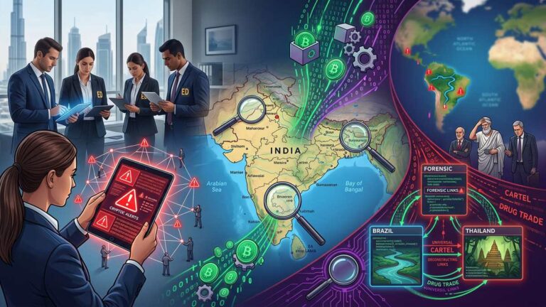India's Directorate of Enforcement arrested a Dubai resident linked to a crypto-hawala network