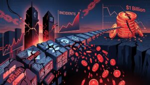 Crypto hacks exceeded $1 billion in the first half of 2026.