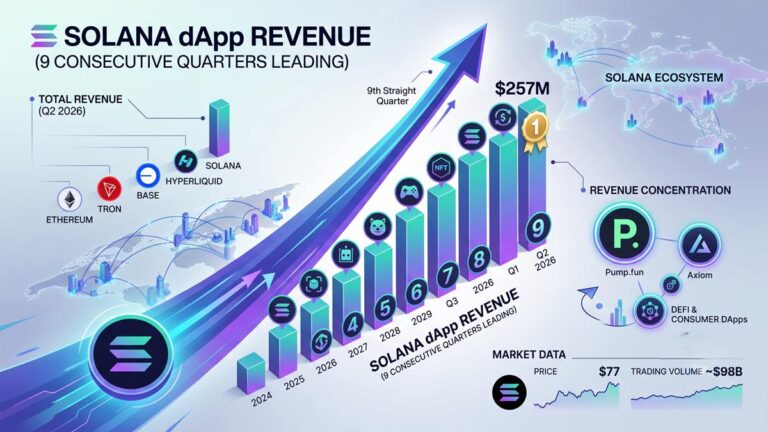 dApp revenue - Solana