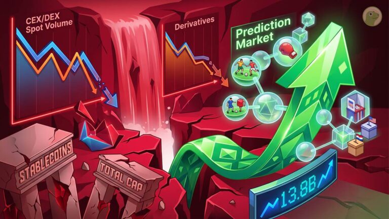Prediction markets reached a record volume of $113.8 billion