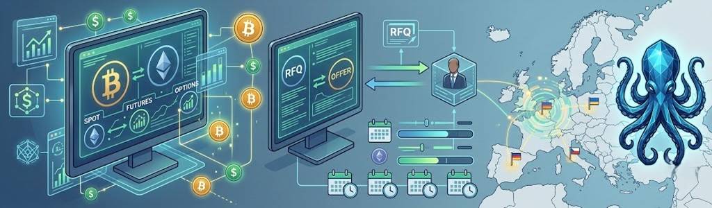 Kraken launches new USD-settled crypto options contracts on Bitcoin and Ether