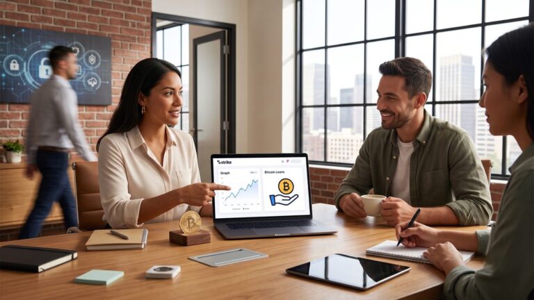 Strike launches Bitcoin loans in the U.S. with no liquidation due to price volatility.