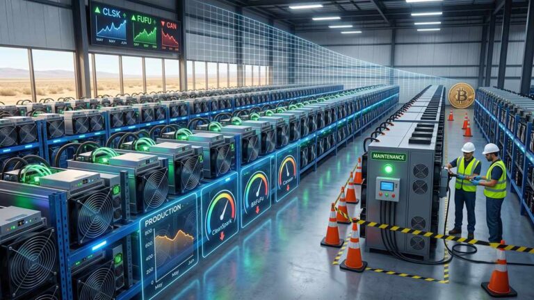 CleanSpark, BitFuFu, and Canaan recorded lower Bitcoin production in June.