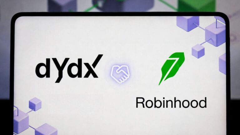 Robinhood teams up with dYdX Labs to launch Arcus, a new DEX for perpetual and tokenized stock trading