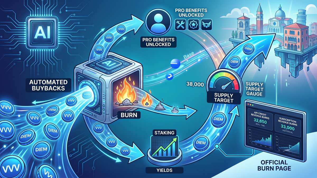 Venice Unveils Main Tokenomics Overhaul With Automated VVV Buybacks Venice Unveils Main Tokenomics Overhaul With Automated VVV Buybacks