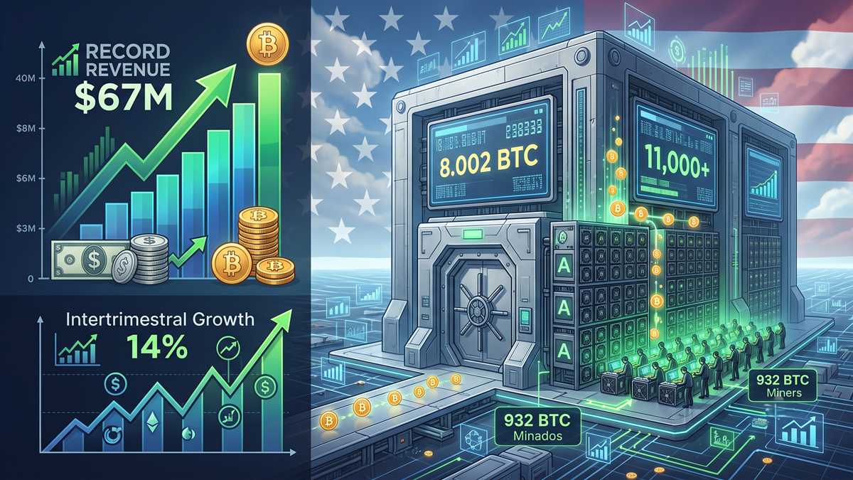 American Bitcoin reports $67 million in revenue