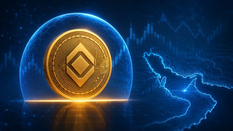 Bitcoin holds above $64K as Hormuz talks ease energy fears, while global stocks hit records, USDT shrinks and select altcoins outperform.