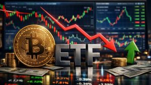 Bitcoin ETFs Break Nine‑Day Inflow Streak With $201.9M Outflow
