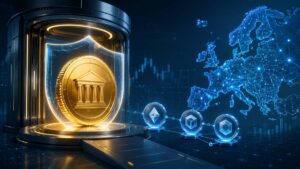 BlackRock launches 12 Ethereum-based share classes across six European money market funds with $311B in assets and 24/7 transfer capability.