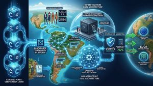 The Cardano Foundation and Blockforce integrate public verification into the Azzas 2154 supply chain, with 500,000 records