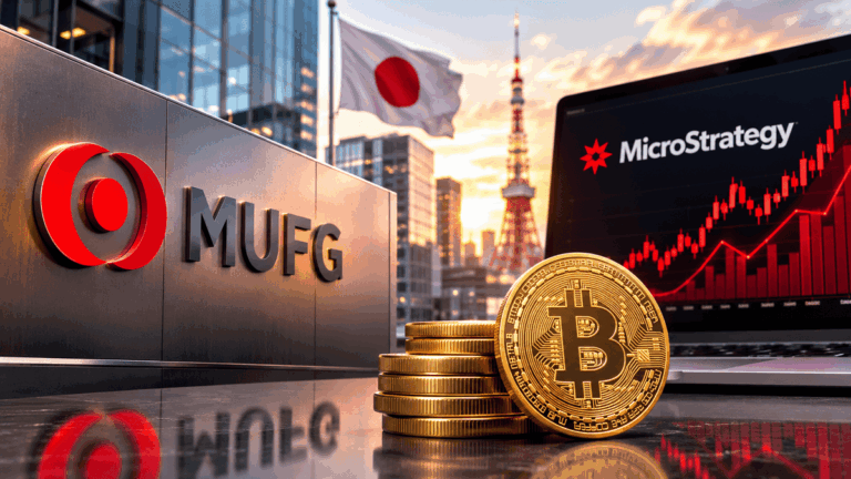 Mitsubishi UFJ Boosts MSTR Stake as Bitcoin Strategy Exposure Grows