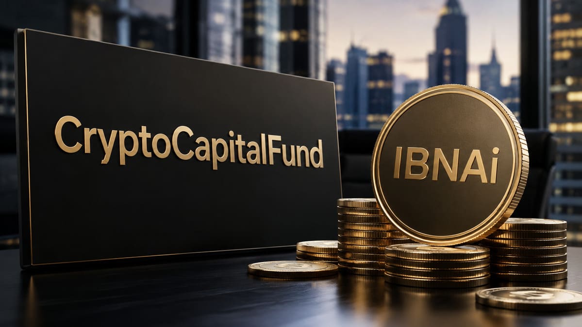 CryptoCapitalFund Adds 200 Million IBNAi Tokens to Its Growing Digital Asset Portfolio