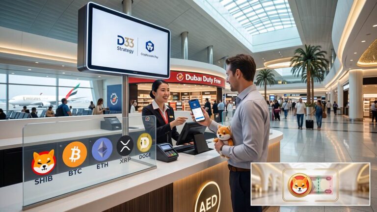 Dubai Duty Free payments with SHIB