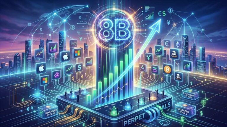 Ondo Perps Hits $8B in Volume as Traders Embrace Tokenized Stocks