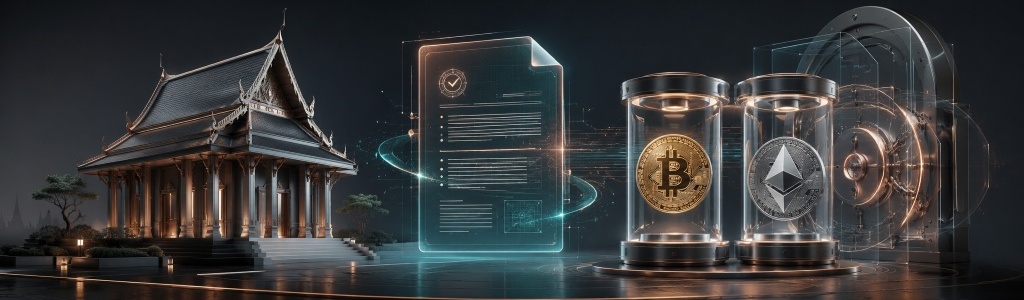 Thailand’s SEC advanced spot Bitcoin and Ether ETF plans into draft regulations
