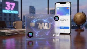 Western Union launches stablecoin card on Solana