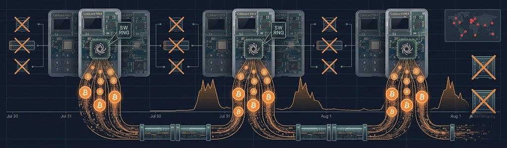 ZachXBT – $88 million Bitcoin hack involving Coldcard