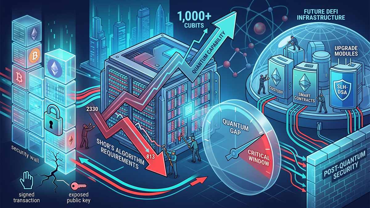 Quantum computing narrows the gap with blockchain security