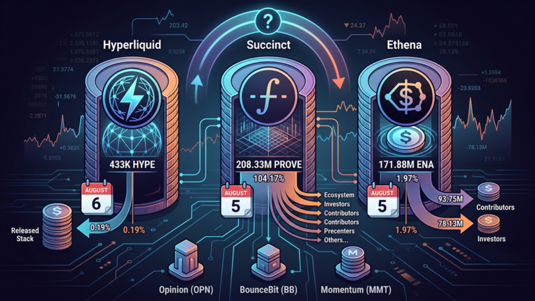 token unlocks