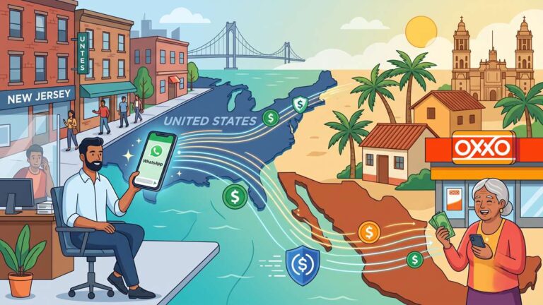 remittances via WhatsApp