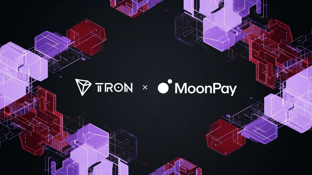 MoonPay Integrates TRON to Enable FeeāFree Transactions for Users