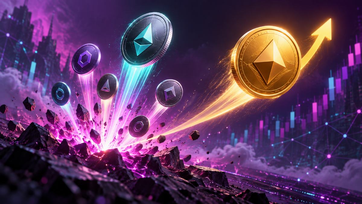 HYPE leads a broad altcoin rally as Bitcoin rebounds toward $78,000, while easing macro pressure fuels gains across DeFi and layer-2 tokens.