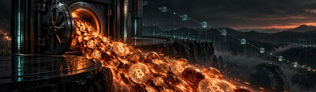 Binance recorded its largest daily Bitcoin outflow since 2023