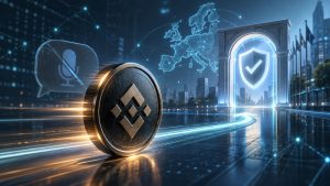 Binance declines to address reports of ECB intervention in its Greek MiCA bid and says it remains committed to securing EU authorization.