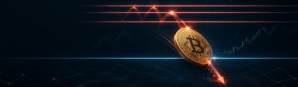 Bitcoin Faces Multiple $79K Rejections And Drops Below $76.5K Level