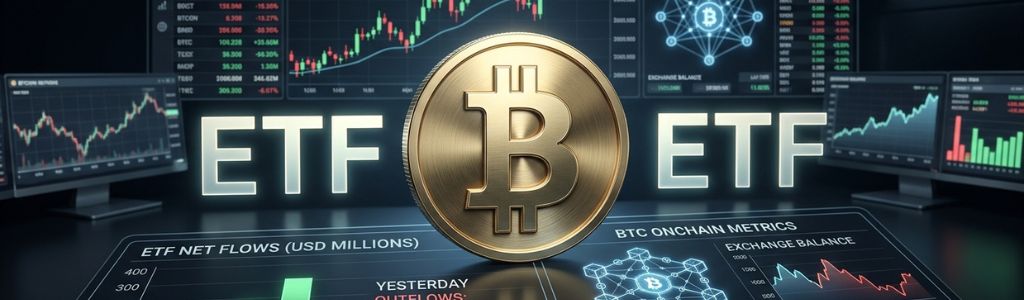 ETF Flows and Onchain Metrics Add Context