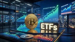 Bitcoin ETFs Keep $3.1B Streak Alive; Ether Funds Slip Into Outflows