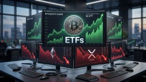 Bitcoin ETFs Snap Outflow Streak, Market Hits $2.67T; Ether, XRP ETFs Bleed