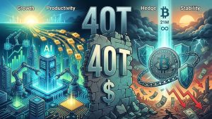 ‘Own Both’: Bitwise CIO Backs AI Stocks and Bitcoin as $40T US Debt Threat Looms