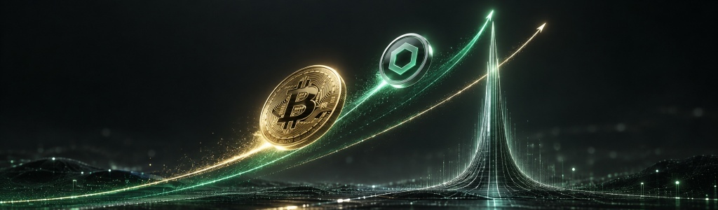 Chainlink surged toward $15.33