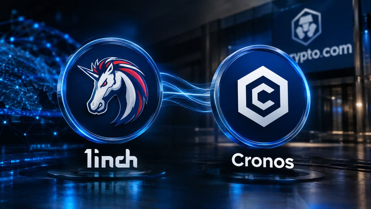 1inch expands to Cronos with full integration across its apps and APIs