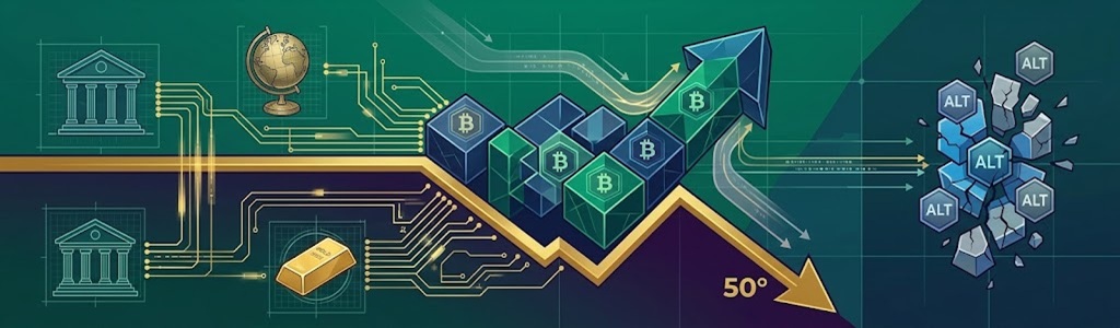 This finding helps put one of the market's stronger claims into perspective. There is not sufficient evidence to state that sovereign wealth funds are broadly selling gold and foreign currencies to purchase Bitcoin.