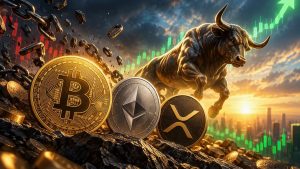 Crypto Liquidations Top $756M After BTC, ETH, XRP Hit Local Peaks