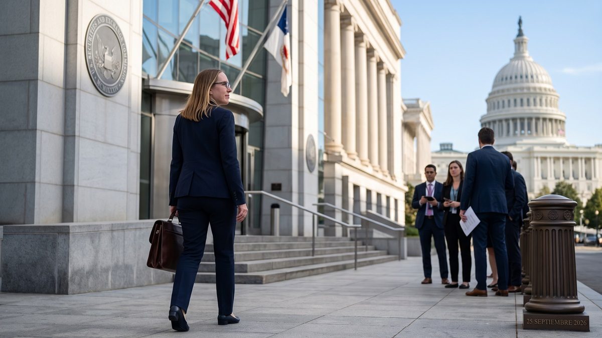 Hester Peirce leaves her post at the SEC.